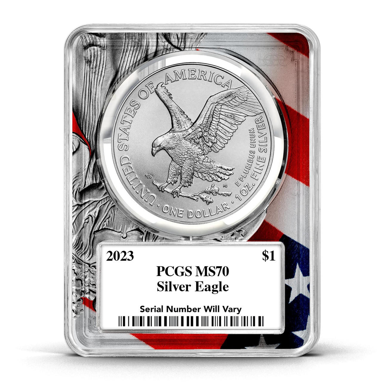 UltraBreaks Made In The USA - 2023 Silver Eagle MS70 & Gold Chase 