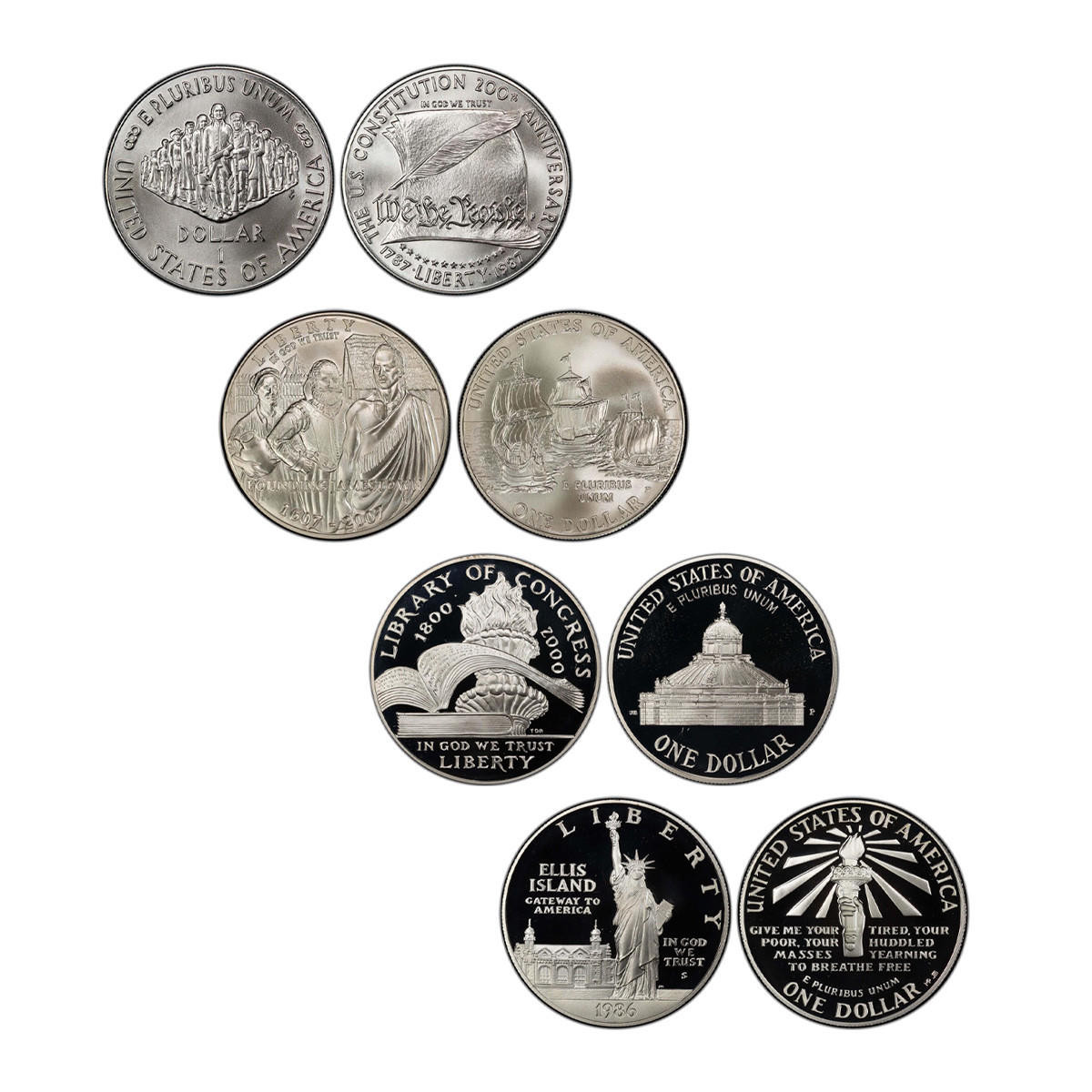 Buy 90% Silver Dollar Commemorative Mystery Bag Online