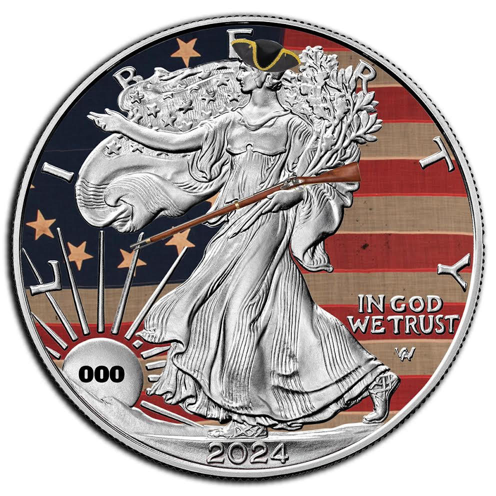 Buy 2024 SE Lady Liberty in Arms Revolutionary War Online