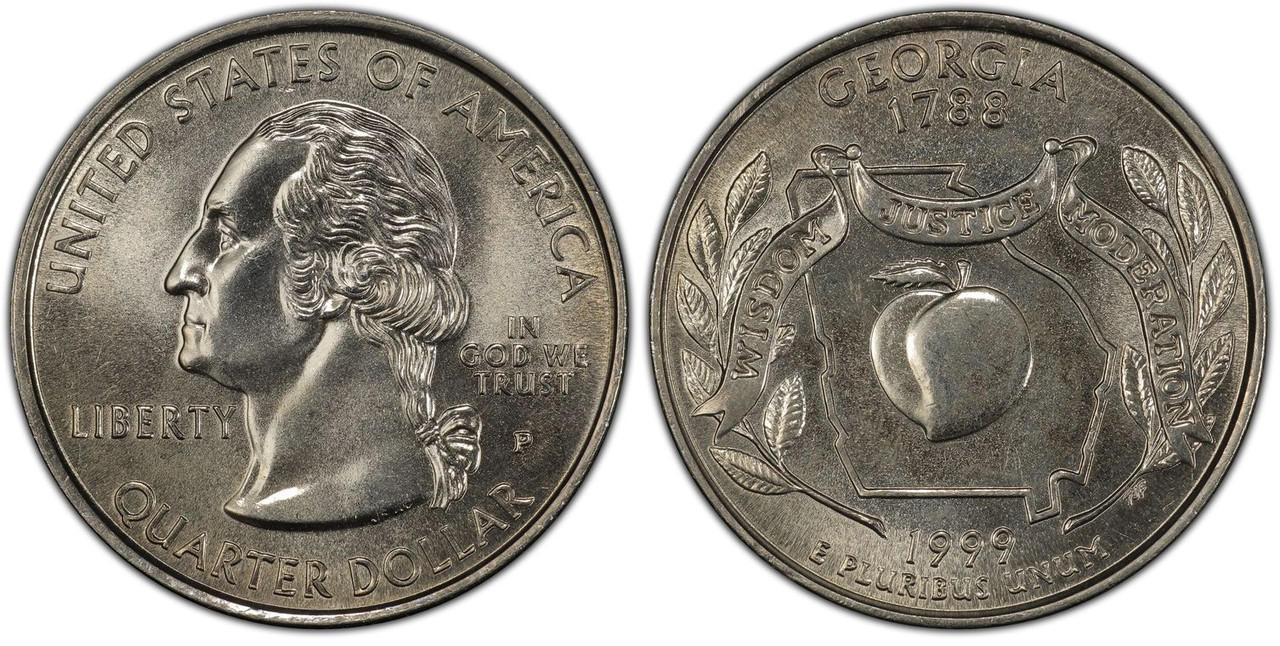 Buy 1999-P Georgia State Quarter BU Online
