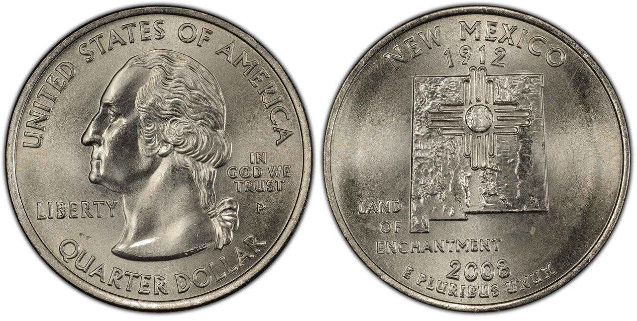 Buy 2008-P New Mexico State Quarter BU Online