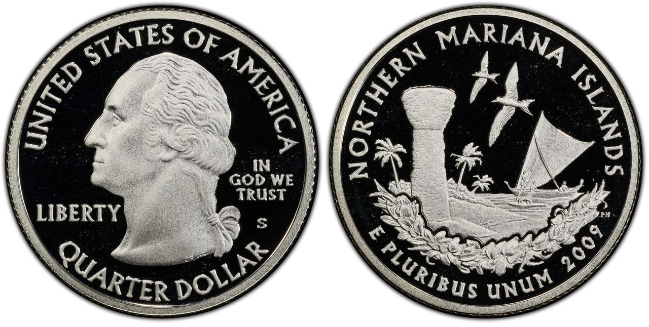 Buy 2009-S Northern Mariana Islands State Quarter Choice Proof 90
