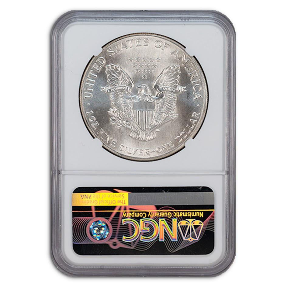 Buy 1987 (S) Silver Eagle NGC MS69 Online