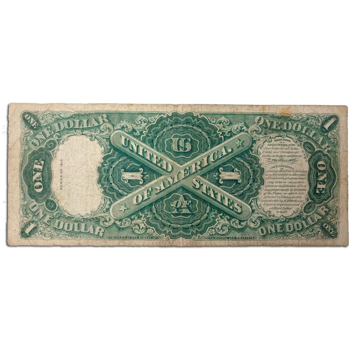 1917 $1 Washington Saw Horse Note