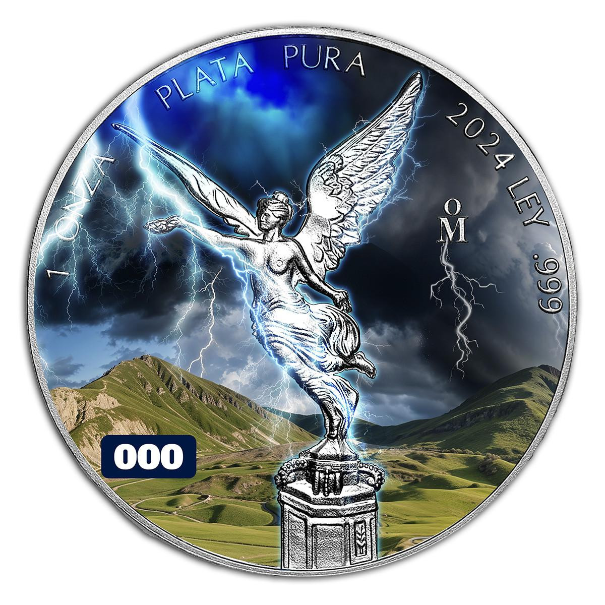 Buy 2024 1 oz Hurricane Libertad Silver - Natural Disaster Series