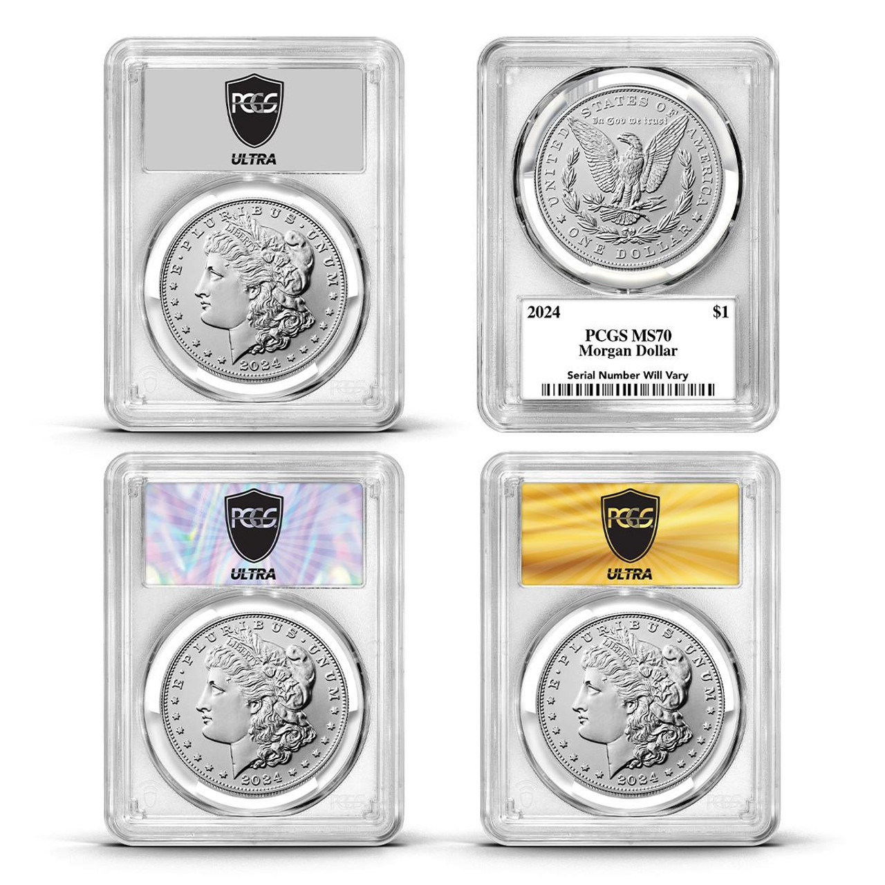 PCGS PR70DCAM 最高鑑定 2024-S モルガン 特別記念硬貨 PCGS PR70DCAM 最高鑑定 2024-S モルガン 特別記念硬貨