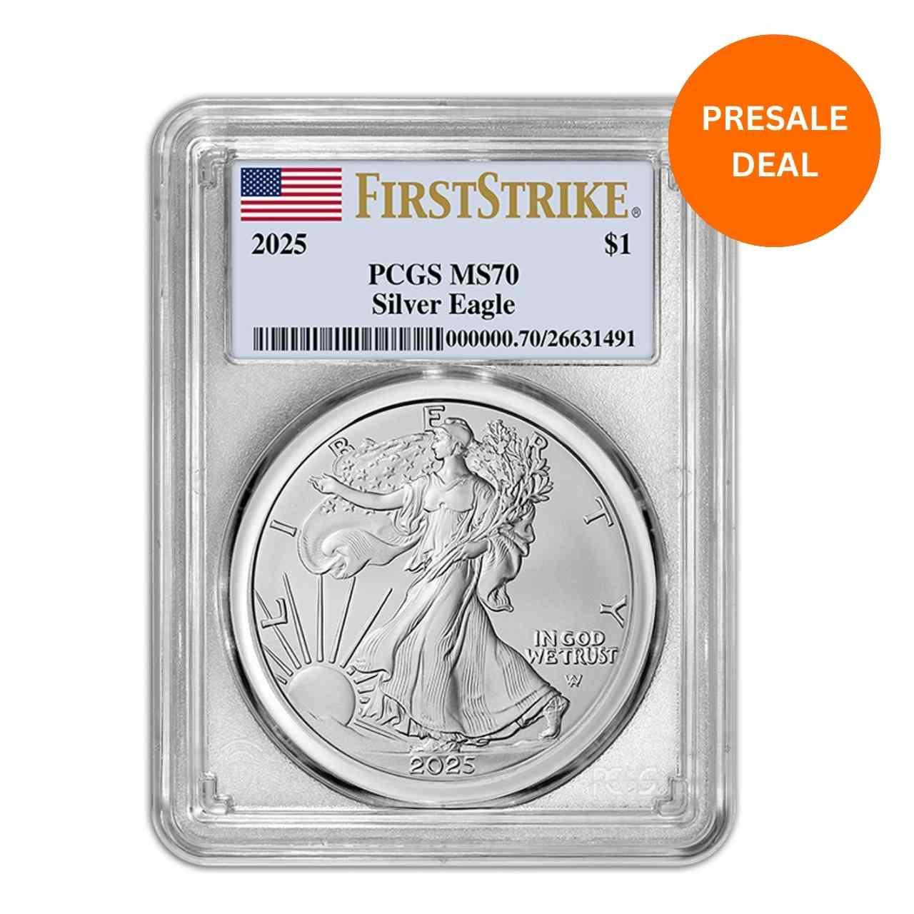 Buy 2025 Silver Eagles Online - Bullion Shark