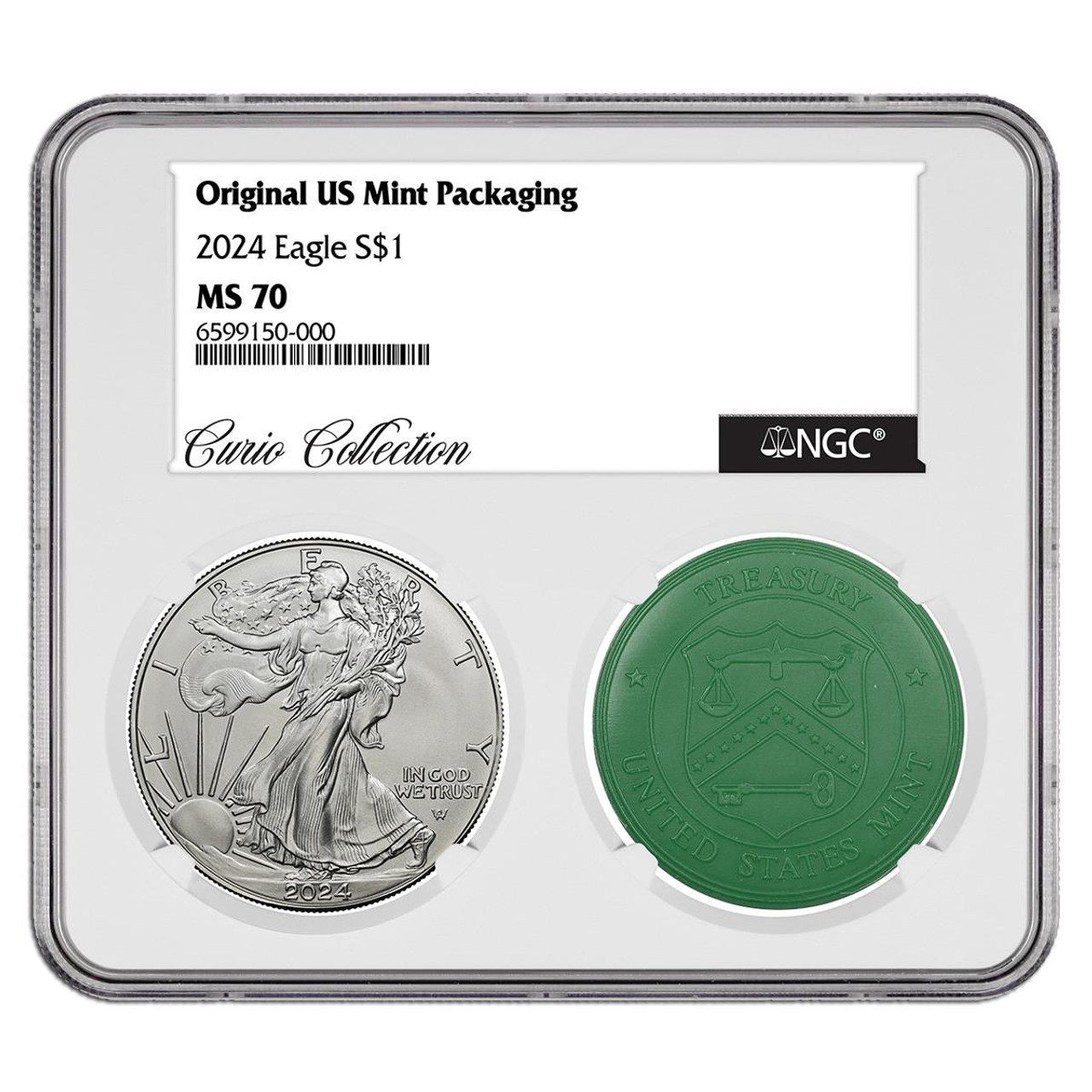 NGC MS70 2オンス 銀貨 2024 カメルーン リボルバー  NGC MS70 2オンス 銀貨 2024 カメルーン リボルバー コイン