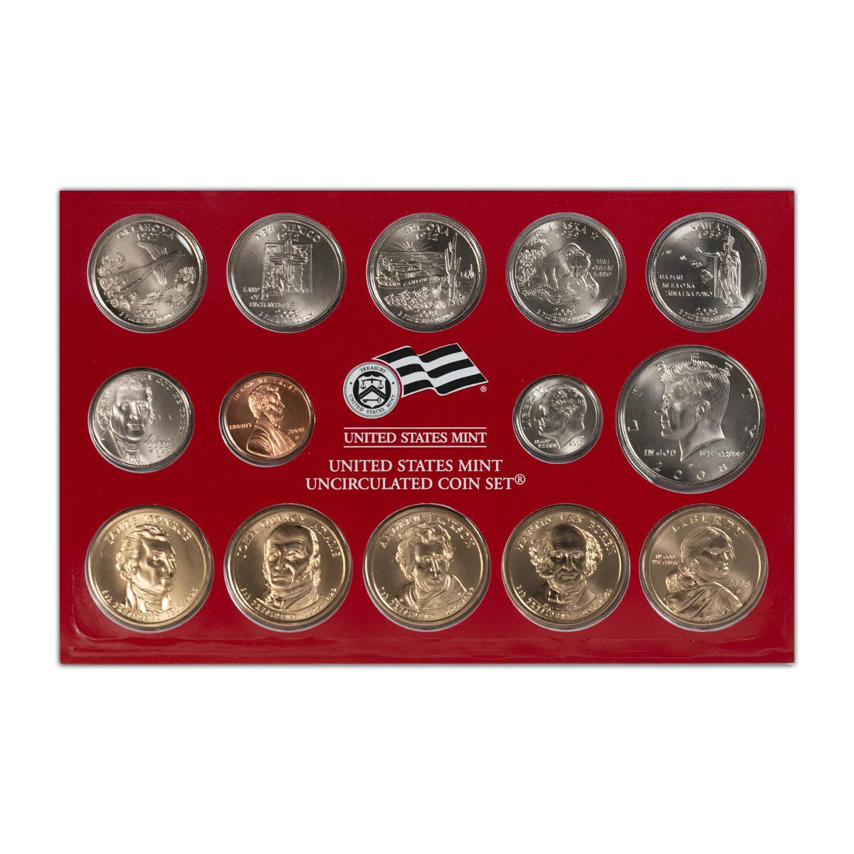 Buy 2008 U.S. Mint Set | Bullion Shark Authorized Rare Coin Dealer