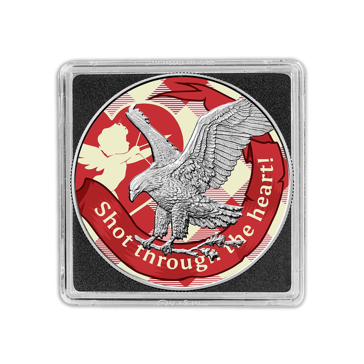 2025 Chromatics Silver Eagle – Valentine's Day Edition