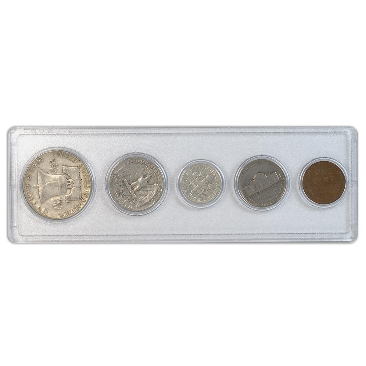 コレクション硬貨 1956 Year Set 5 Coins in Very Fine or Better Condition