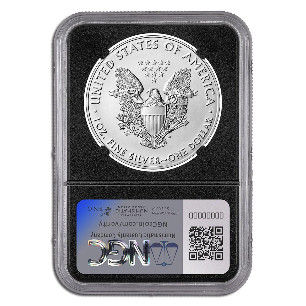 ★イーグル銀貨 PCGS MS70 FS Black Label 3セット ☆イーグル銀貨 PCGS MS70 FS Black Label 3セット