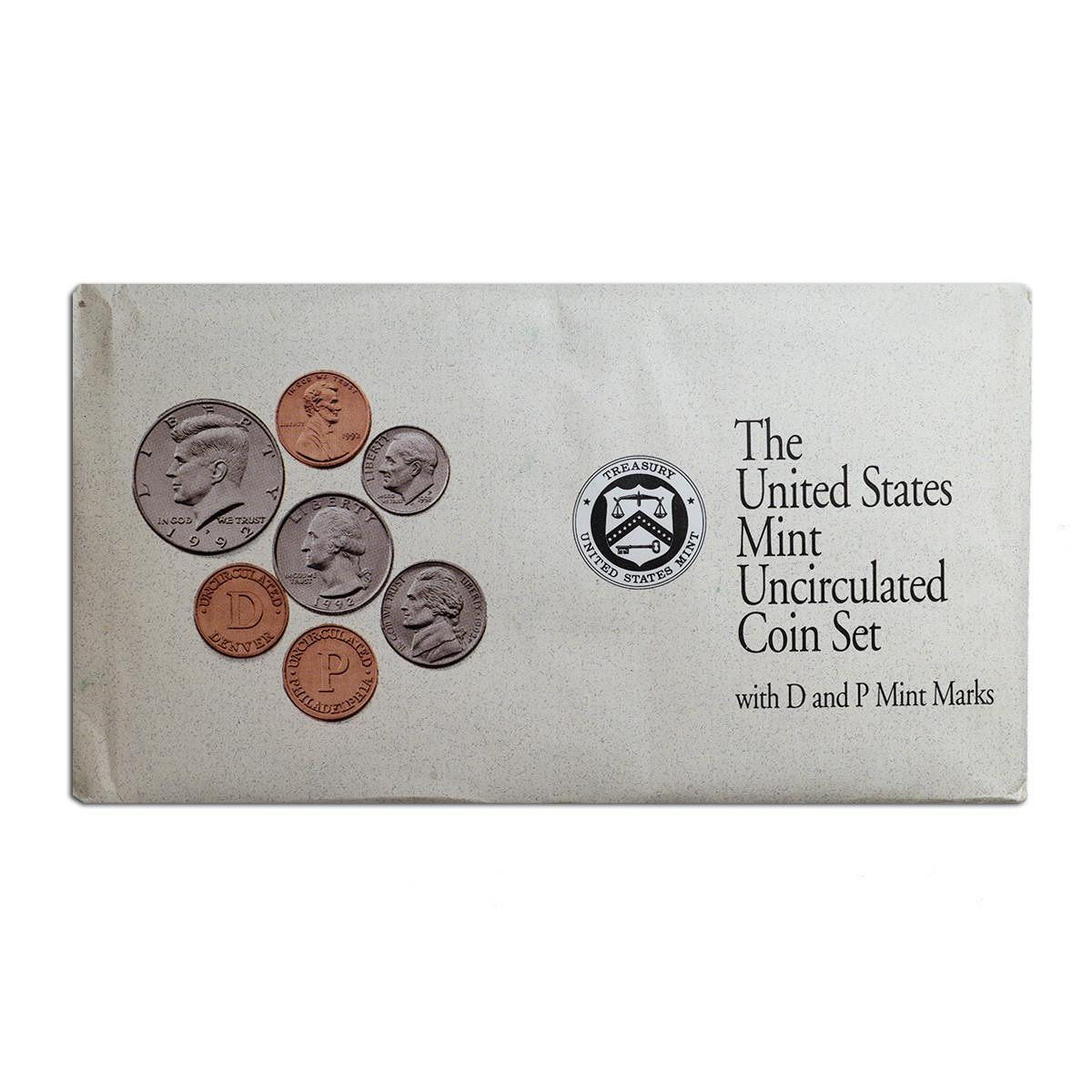 1992 Proof & Mint Set Trio