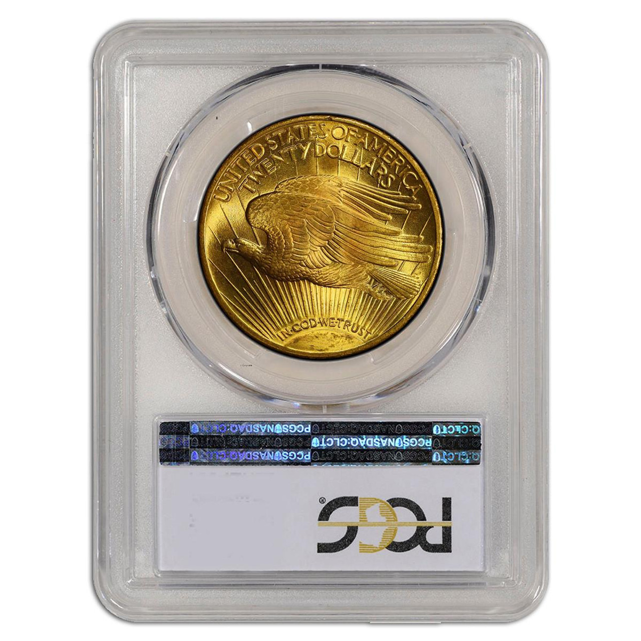 1924 $20 Gold Saint-Gaudens PCGS MS67