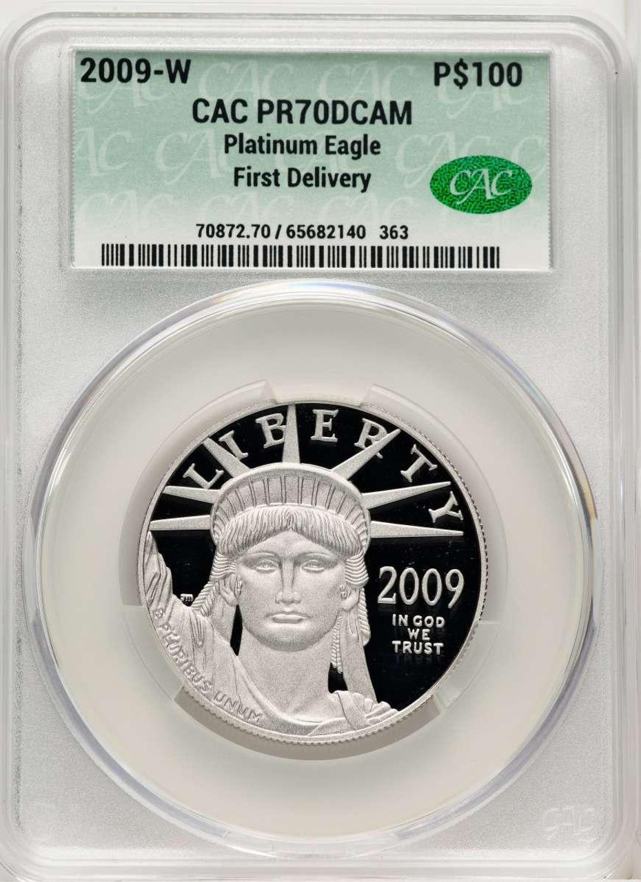 Bullionshark 2009-W $100 Modern Bullion Coin CACG MS70 DCAM    - HAT520050092