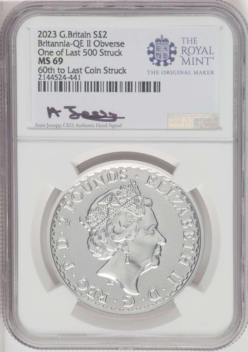 1000 MS Royal Succession Coin NGC MS69 | Rare Coins For Sale