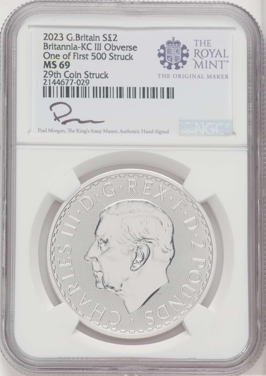 1000 MS Royal Succession Coin NGC MS69 | Rare Coins For Sale