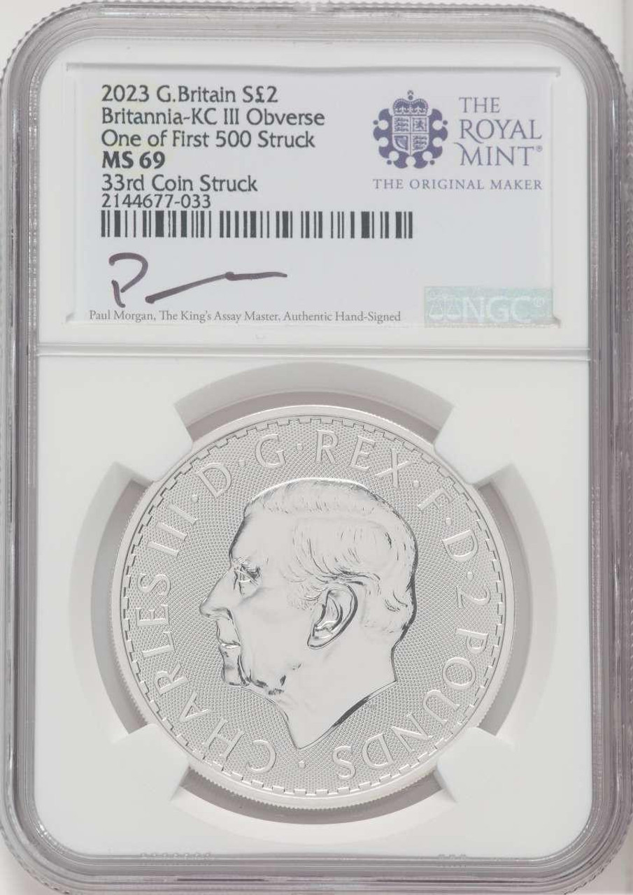Bullionshark 1000 MS Royal Succession Coin NGC MS69   - HAT765076083