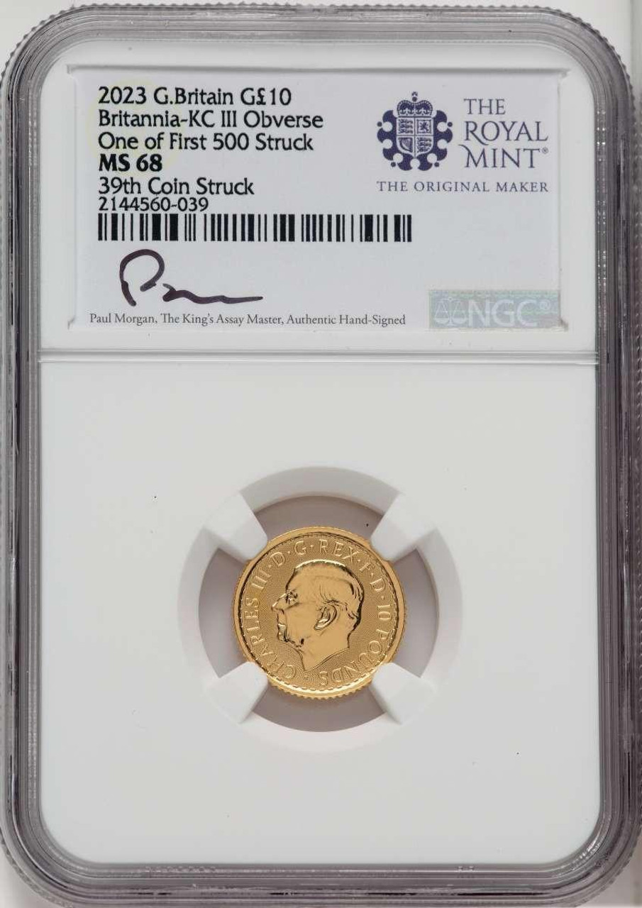 Bullionshark 1000 MS Royal Succession Coin NGC MS68   - HAT765076090