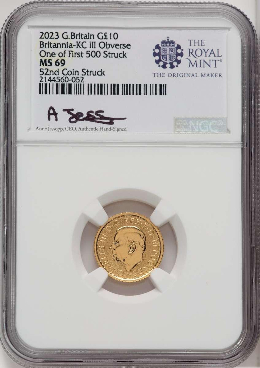 Bullionshark 1000 MS Royal Succession Coin NGC MS69   - HAT765076094