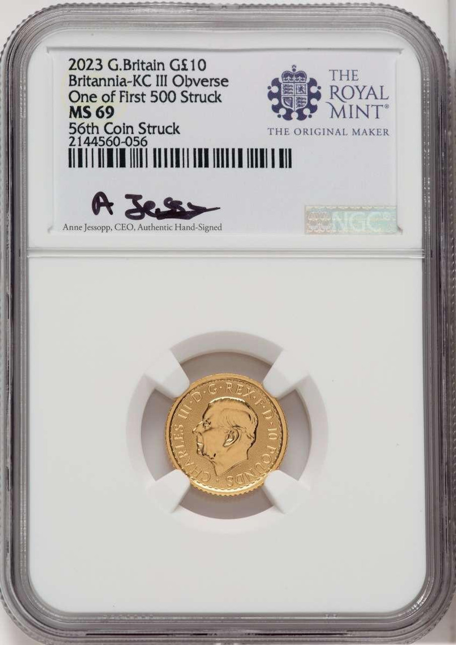 Bullionshark 1000 MS Royal Succession Coin NGC MS69   - HAT765076095