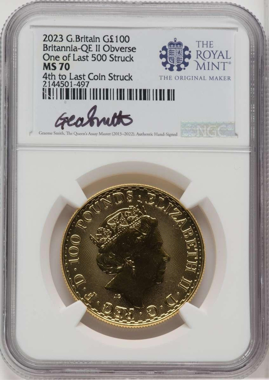Bullionshark 1000 MS Royal Succession Coin NGC MS70   - HAT765076156