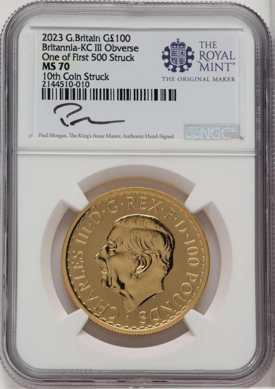 Bullionshark 1000 MS Royal Succession Coin NGC MS70   - HAT765076163