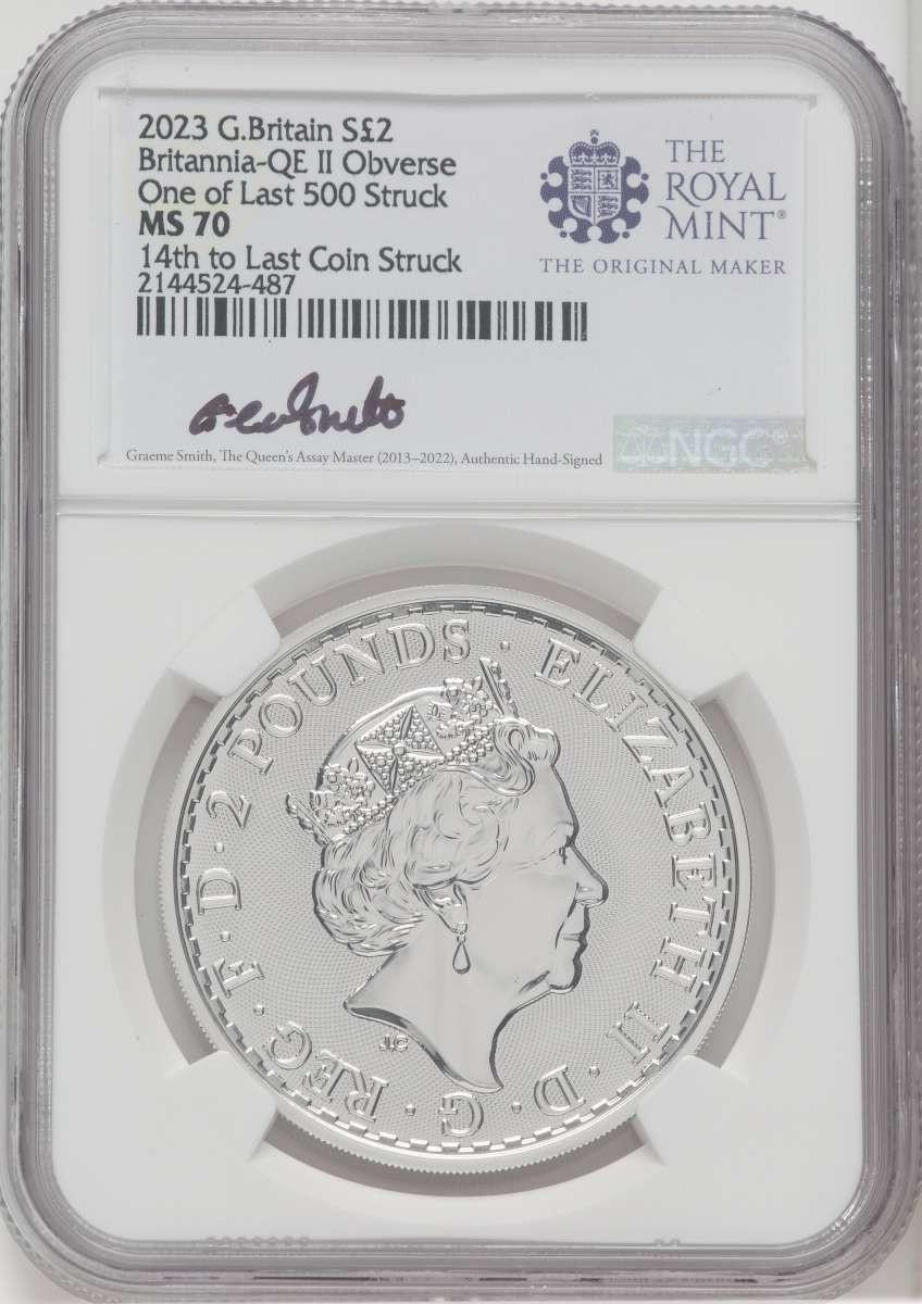 1000 MS Royal Succession Coin NGC MS70 | Rare Coins For Sale