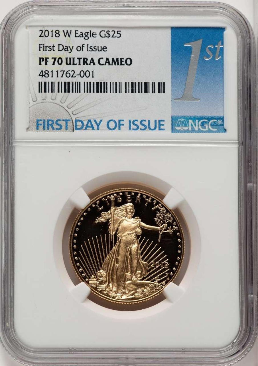 Bullionshark 2018-W G$25 Modern Bullion Coin NGC MS70 UCAM    - HAT774233003