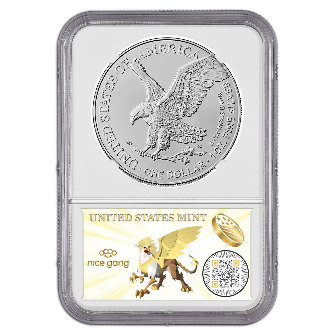 2025 (P) Silver Eagle NGC MS69 - First Eagle Privy 1 of