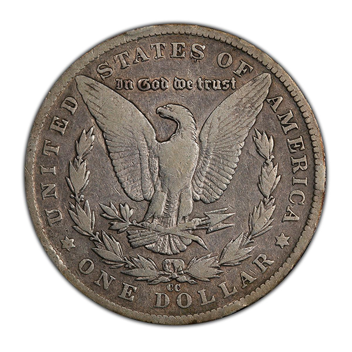 1882-CC Morgan Dollar - The Wild West