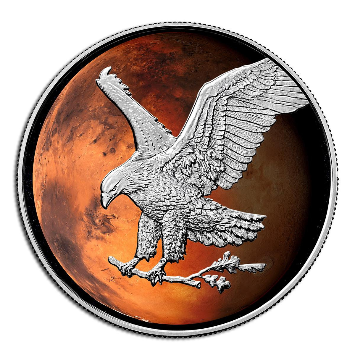 2025 Mars Silver Eagle - Planets of the Solar System Series