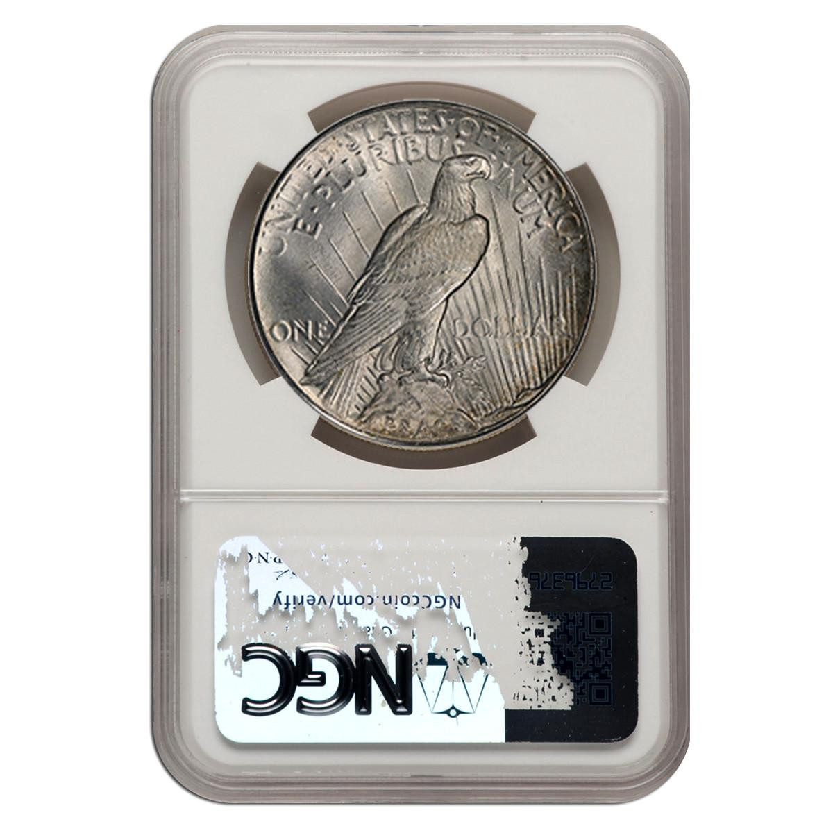 Peace Dollar NGC/PCGS MS65 - Random Date