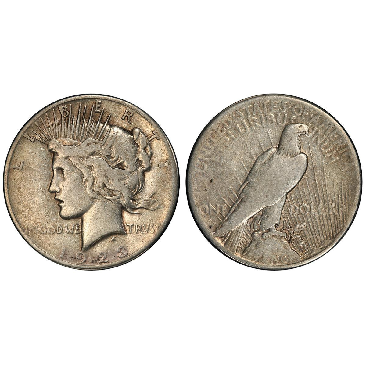 Ultimate Peace Dollar Mint Mark Collection - 3pc Set Circulated
