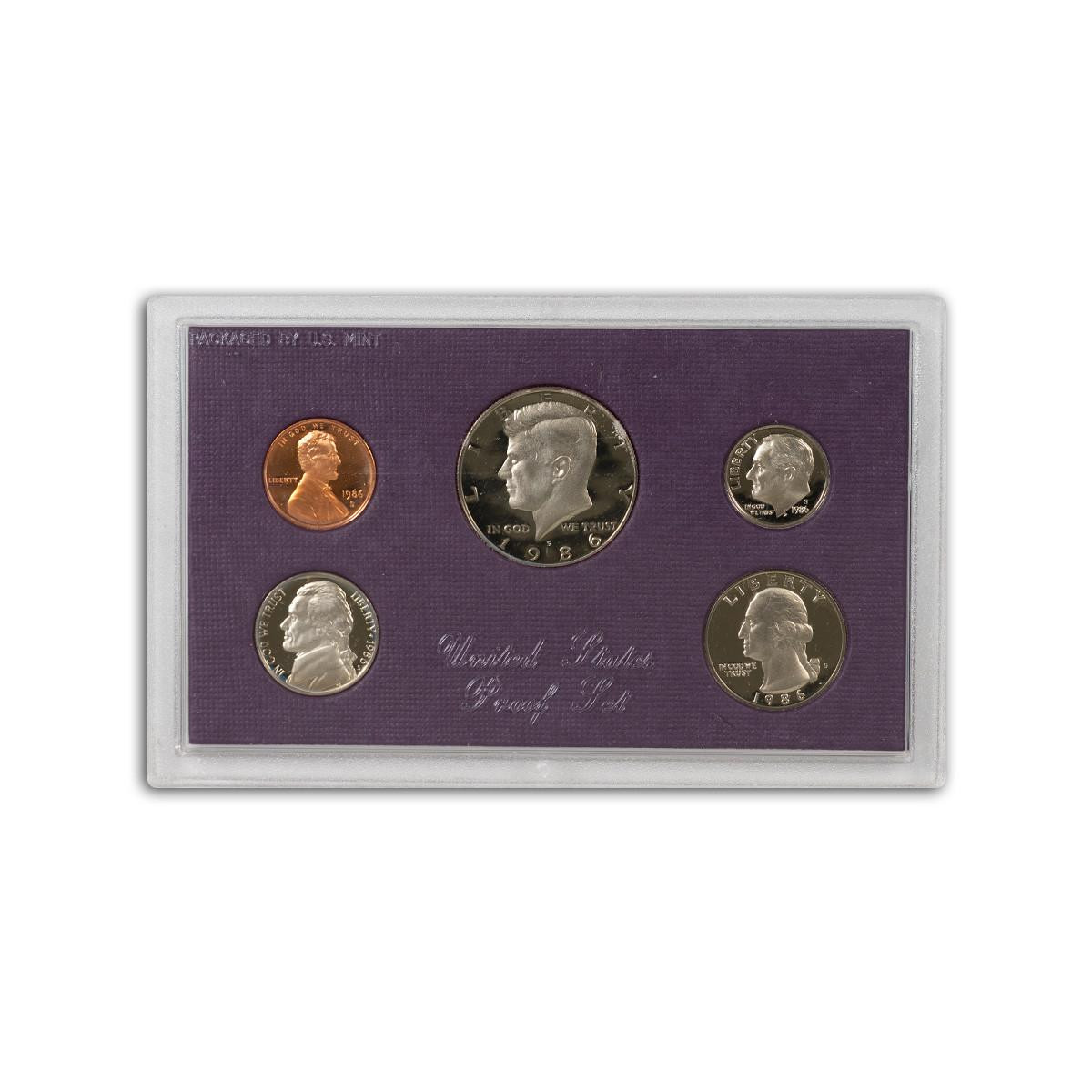 1986 U.S. Proof Set - Bullion Shark Rare Coin Dealer
