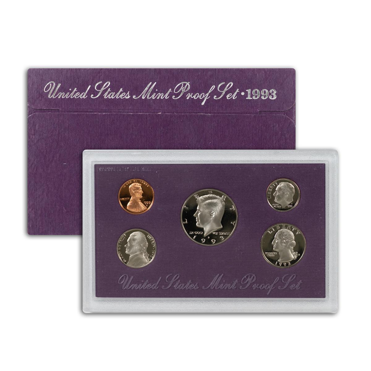 Bullionshark 1993 U.S. Proof Set 