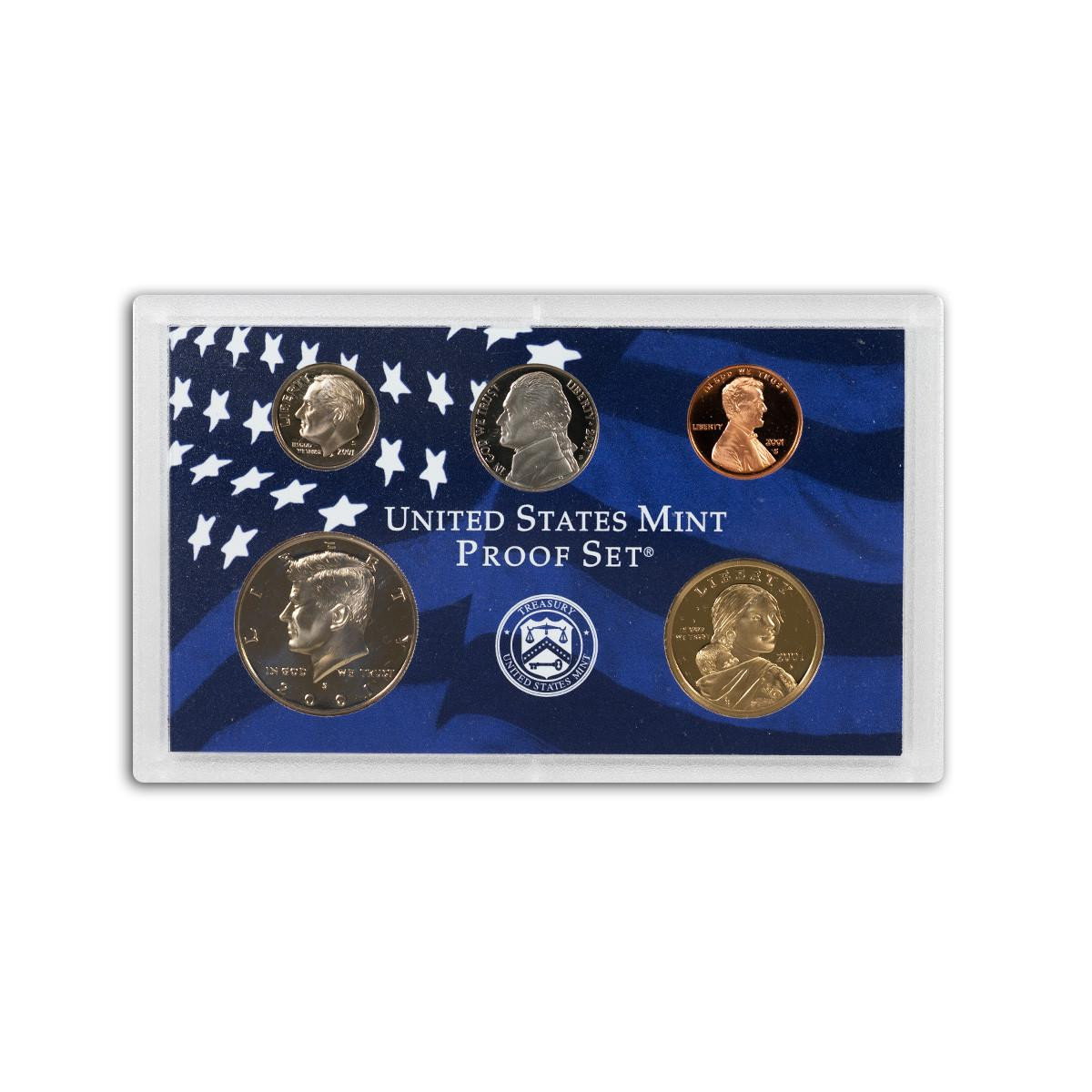 2001 U.S. Proof Set - Bullion Shark Rare Coin Dealer