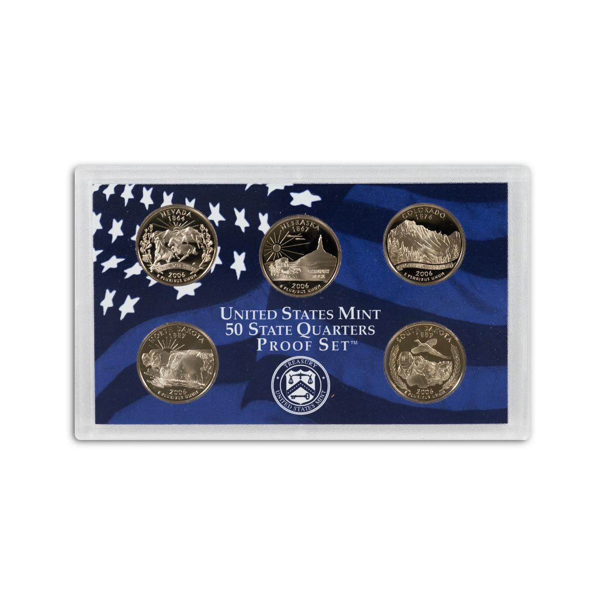 シルバープルーフセットUnited States 2006 2006 U.S. Proof Set - Bullion Shark Rare Coin Dealer