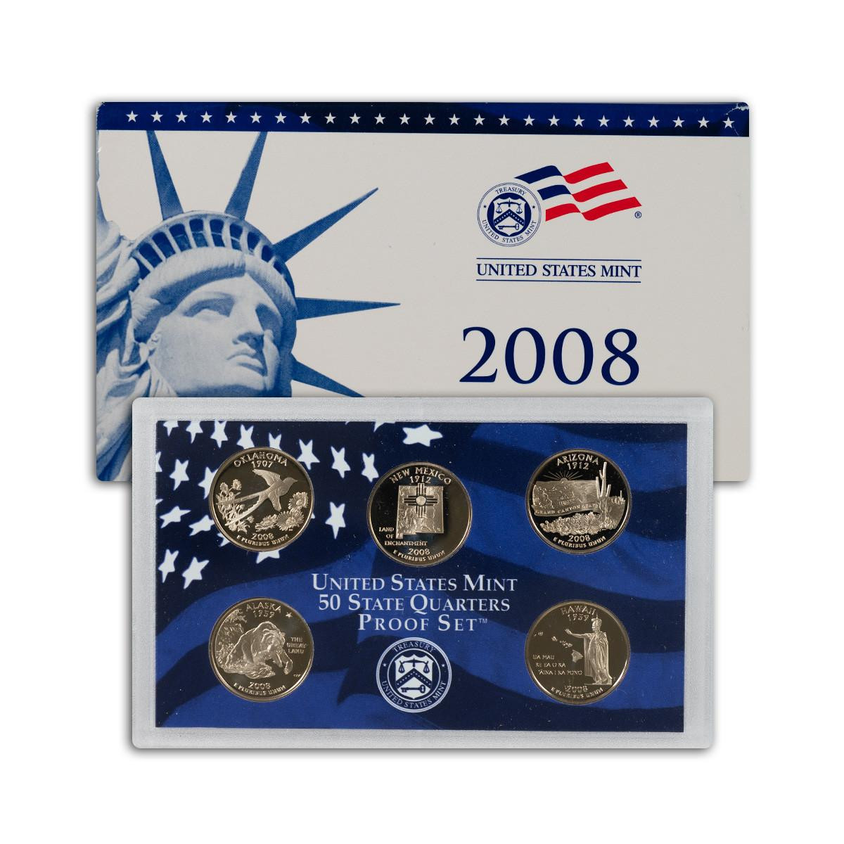 Bullionshark 2008 U.S. Proof Set 
