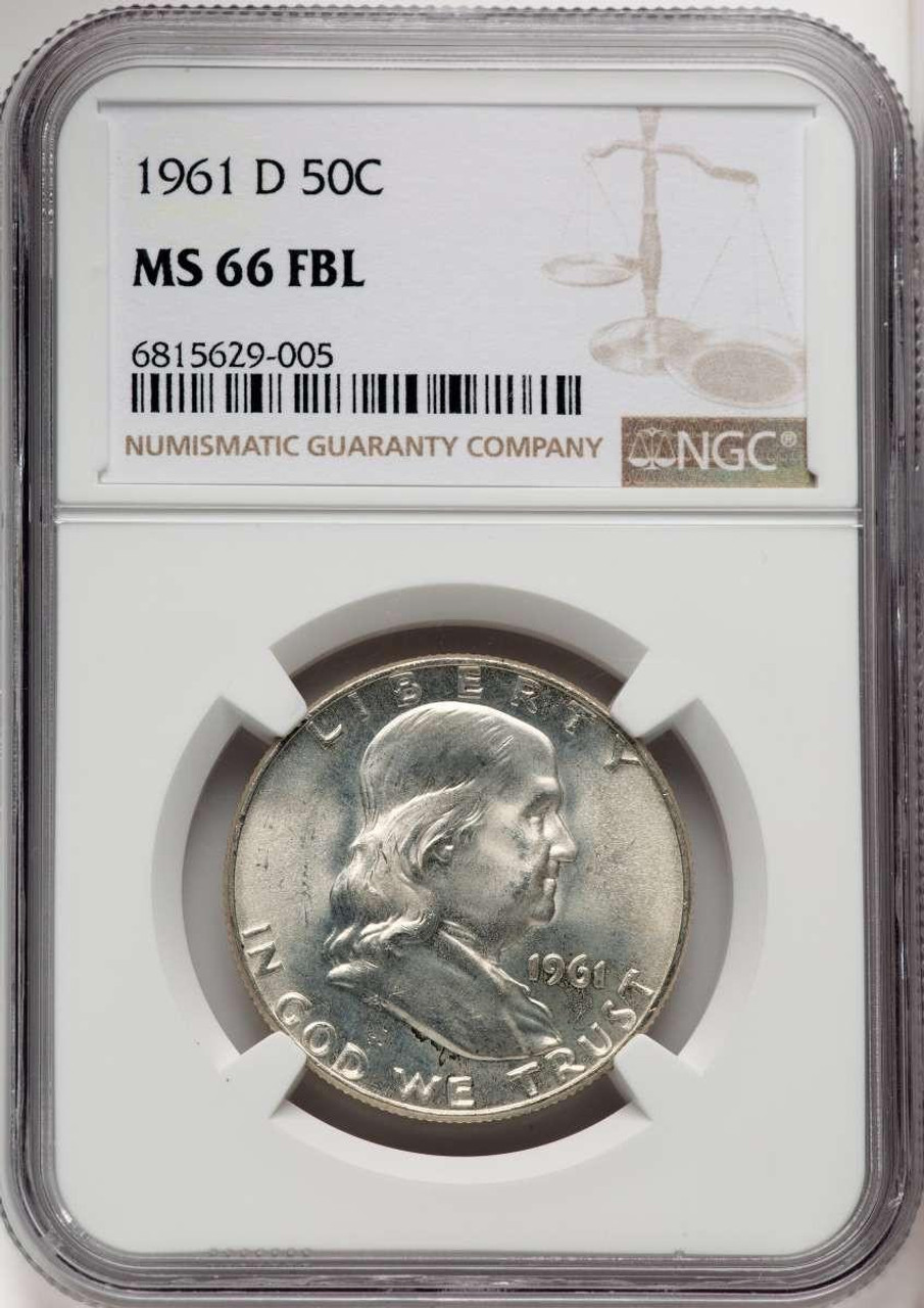 1961年 銀貨アメリカ合衆国 フランクリンハーフドル PROOF 4_000000006981.jpg?1708505908