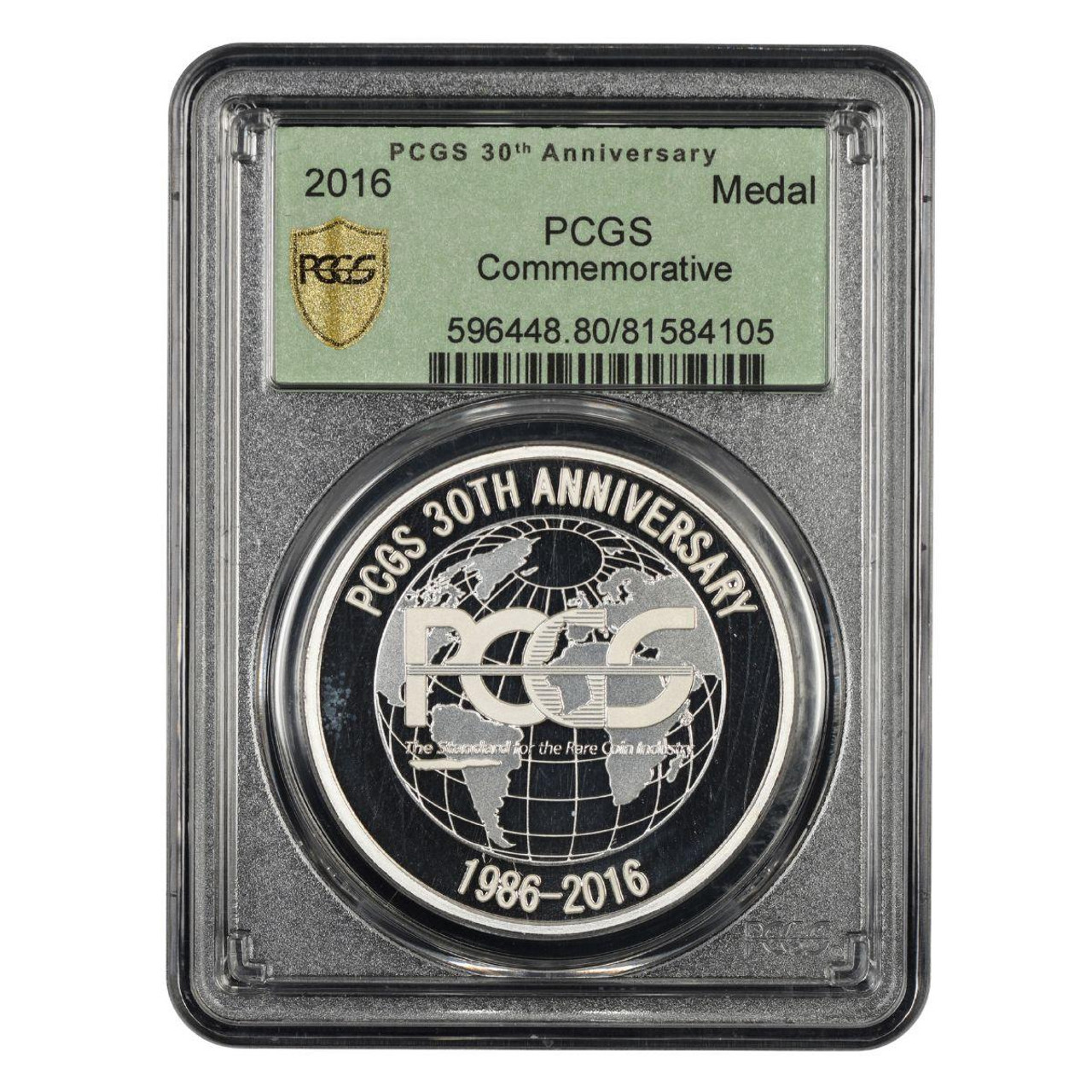 PCGS 2016 MS70 30thアニバーサリー＄1 銀貨 3.6万円 2016 1oz PCGS 30th Anniversary Commemorative Silver Medal