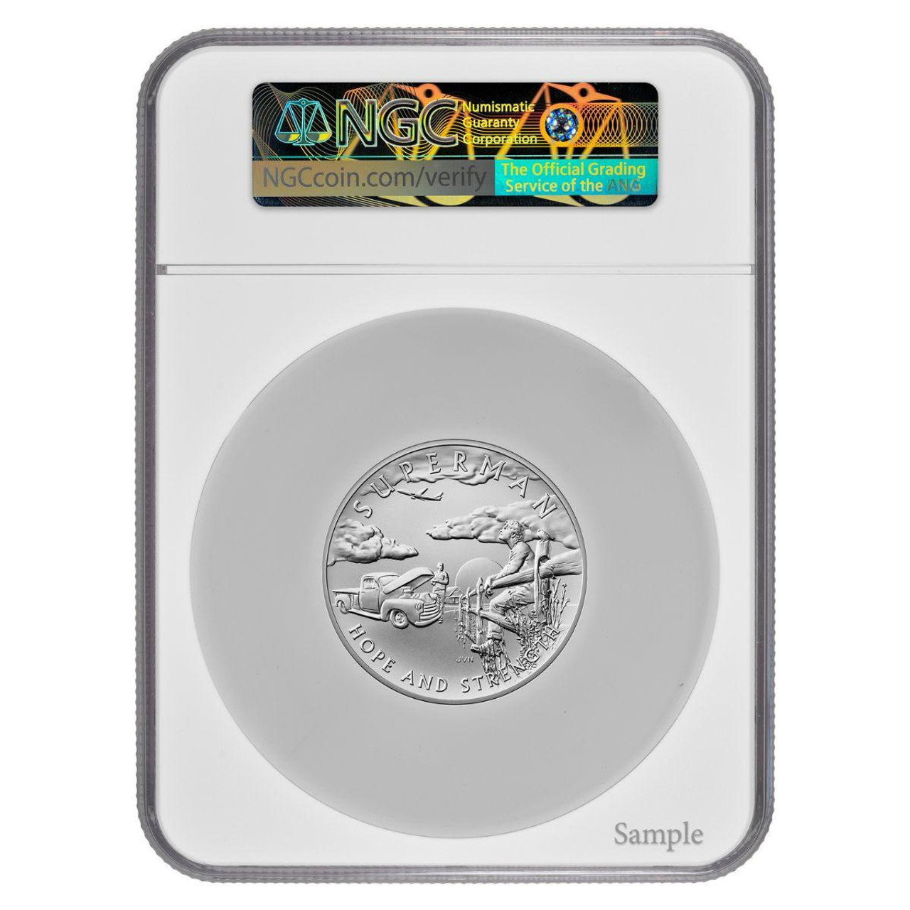 2025 2.5 oz Superman Silver Medal NGC MS70 Early Releases