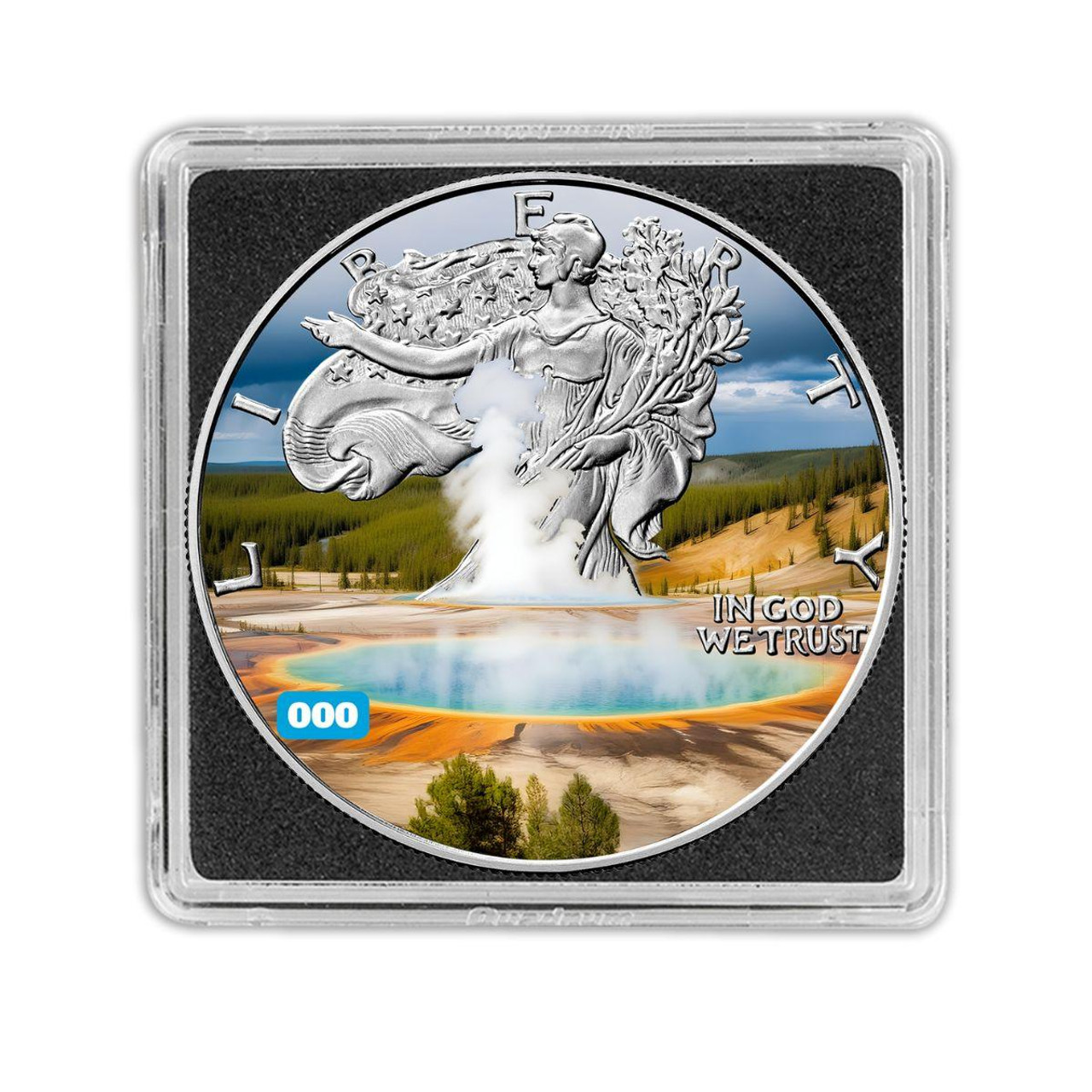 2025 Silver Eagle – Yellowstone - National Parks Series