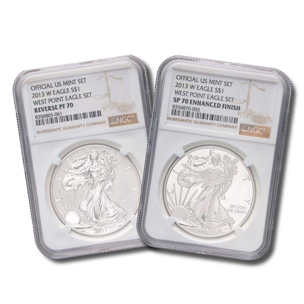 ★PCGS★最高鑑定★2013 w MS70 SP70 アメリカ イーグル 2013-W Burnished Silver Eagle PCGS SP70