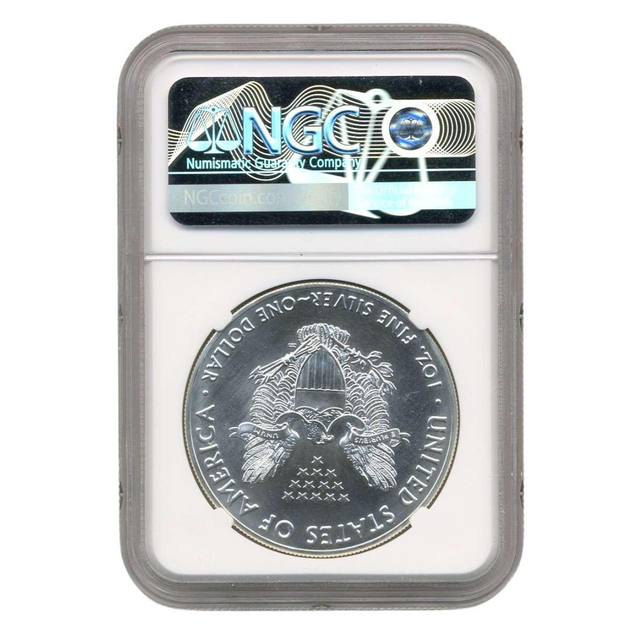 銀貨 Struck at San Francisco 2021 MS70 2021-S Silver Eagle PCGS MS 70 First Strike San Francisco