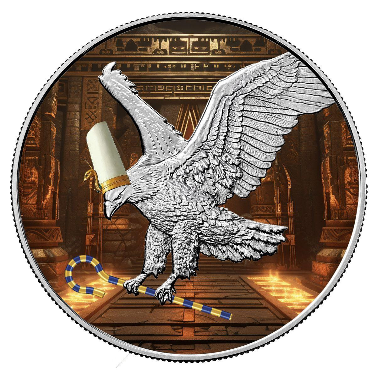 2025 Silver Eagle - Chromatics Ancient Egypt Series – Osiris
