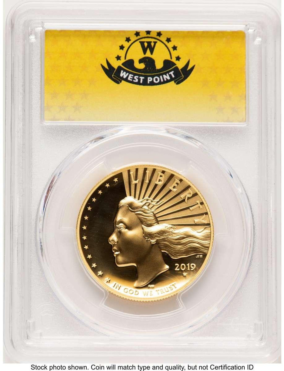 Bullionshark 2019-W $100 Gold High Relief Coin PCGS MS70   Enhanced - HAT780503003  Bullionshark 2019-W $100 Gold High Relief Coin PCGS MS70   Enhanced - HAT780503003