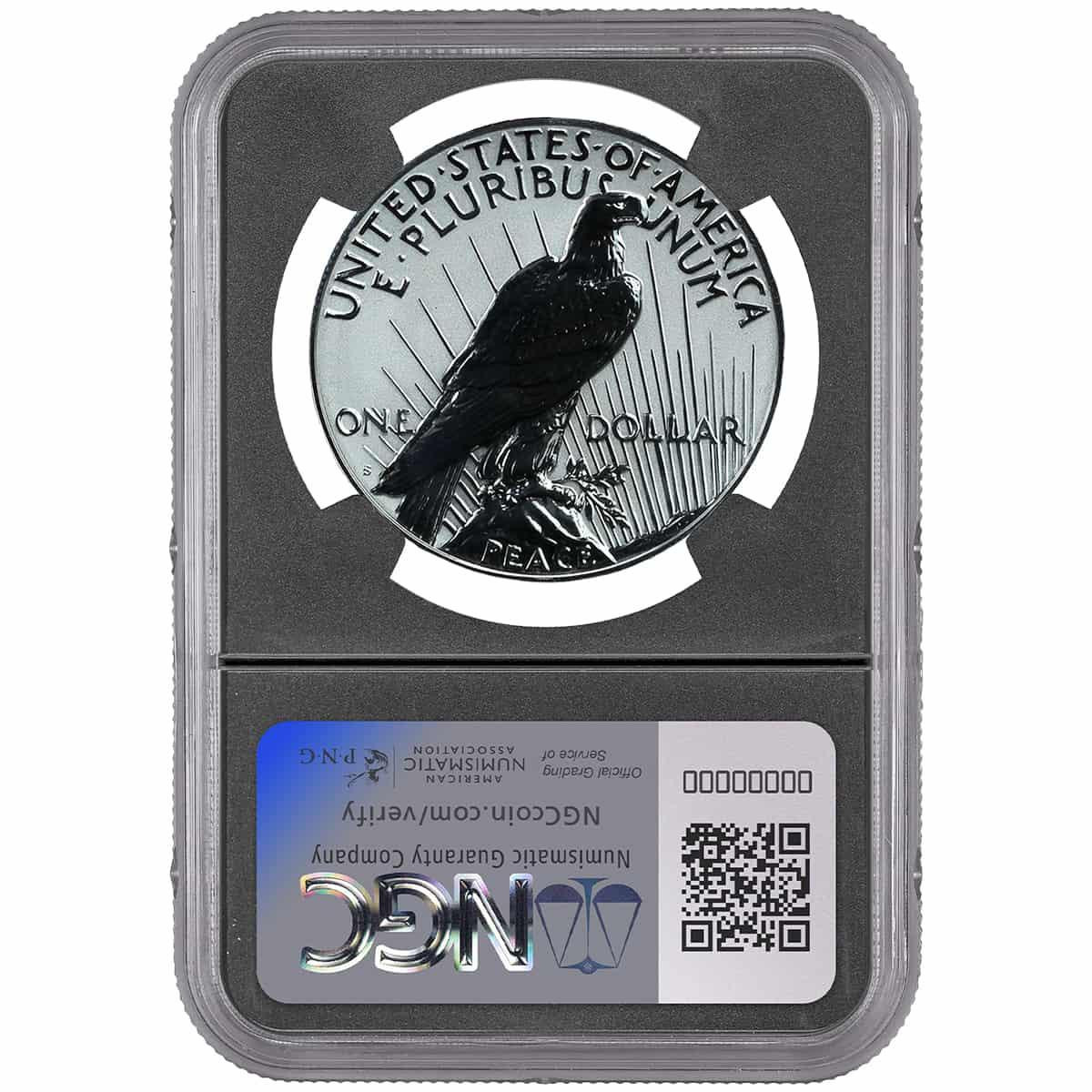 2025-S Reverse Proof Morgan & Peace Dollar Set NGC Rev PF70 Black