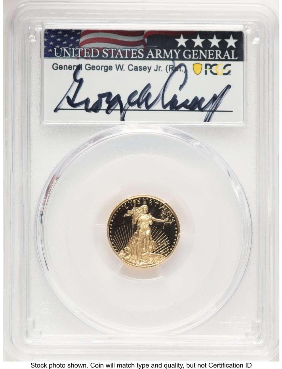 Bullionshark 2021-W G$5 Modern Bullion Coin PCGS MS70   Tenth Ounce Gold Eagle, Type One, First Strike - HAT776422011  Bullionshark 2021-W G$5 Modern Bullion Coin PCGS MS70   Tenth Ounce Gold Eagle, Type One, First Strike - HAT776422011