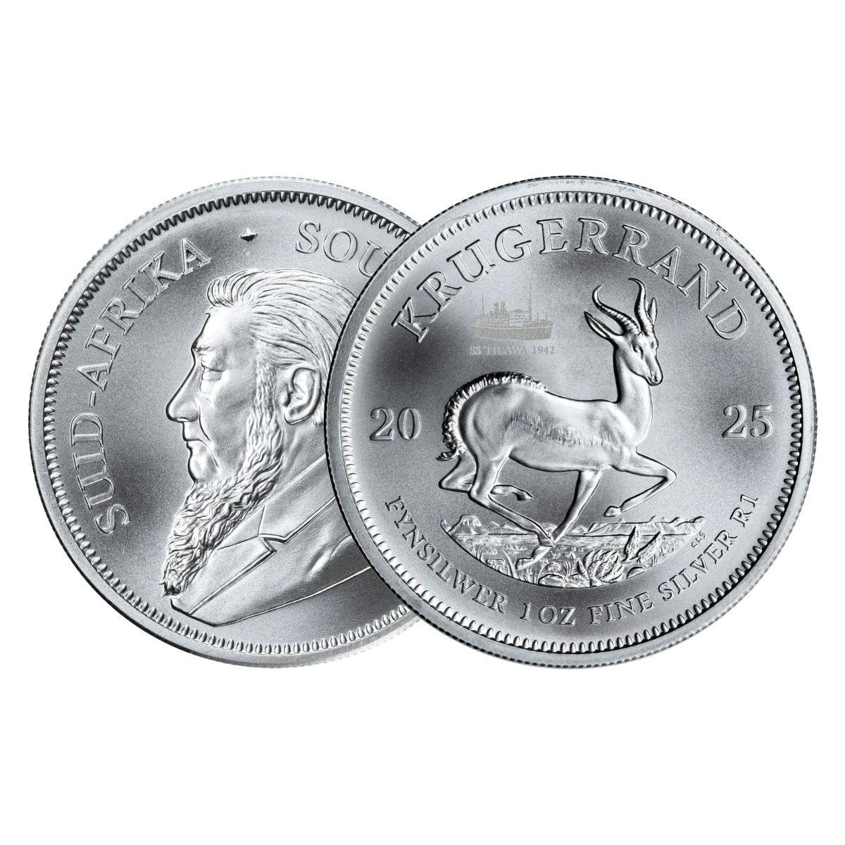 2025 S.S. Tilawa Silver Recovery 2-Coin Set - First Day of Production